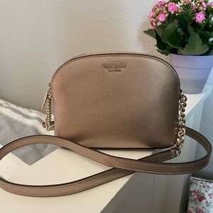 Kate spade rose gold crossbody